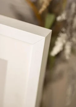 Ramme Gävle Hvid - Valgfri Størrelse (Plexiglas)