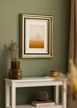 Ramme Gysinge Premium Sølv - Valgfri Størrelse (Plexiglas)