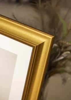 Ramme Hampshire Guld - Valgfri Størrelse (Akrylglas)