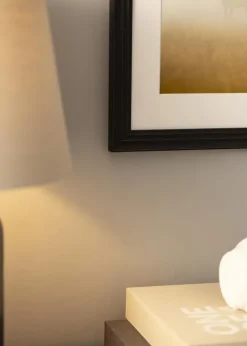 Ramme Heby Sort - Valgfri Størrelse (Plexiglas)