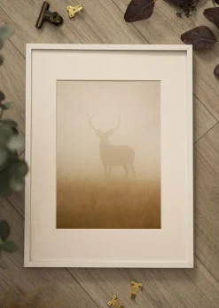 Ramme Helsingfors Hvid - Valgfri Størrelse (Plexiglas)