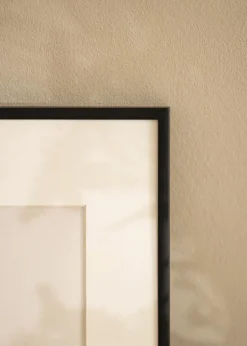 Ramme Helsingfors Sort - Valgfri Størrelse (Plexiglas)