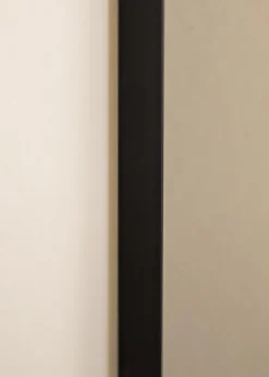 Ramme Helsingfors Sort - Valgfri Størrelse (Plexiglas)