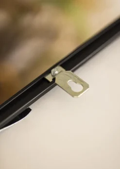 Ramme Helsingfors Sort - Valgfri Størrelse (Plexiglas)