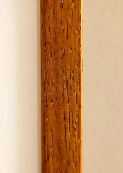 Ramme Hermes Bog 24x30 cm - Passepartout Hvid 6x8 inches