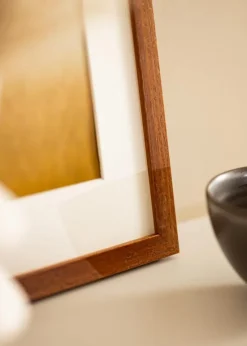 Ramme Hermes Bog 40x40 cm - Passepartout Hvid 29x29 cm