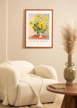 Ramme Hermes Kirsebær 30x30 cm - Passepartout Hvid 20x20 cm