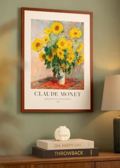 Ramme Hermes Kirsebær 70x100 cm - Passepartout Hvid 24x36 inches