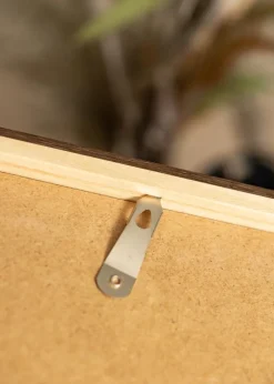 Ramme Hermes Valnød 50x70 cm - Passepartout Hvid 40x60 cm