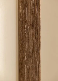 Ramme Hermes Valnød 30x40 cm - Passepartout Hvid 18x27 cm