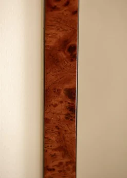 Ramme Hermes valnød 70x100 cm - Passepartout Hvid 60x90 cm