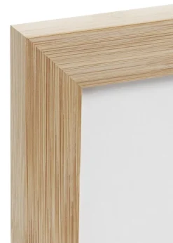 Ramme Hoei Bambus 70x100 cm - Passepartout Hvid 62x85 cm