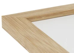 Ramme Hoei Bambus 50x70 cm - Passepartout Hvid 15x23 inches