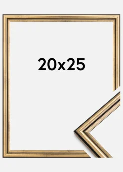 Ramme Horndal Akrylglas Guld 20x25 cm