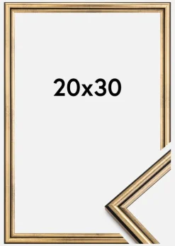 Ramme Horndal Akrylglas Guld 20x30 cm