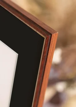 Ramme Horndal Brun 35x50 cm - Passepartout Sort 11x17 inches