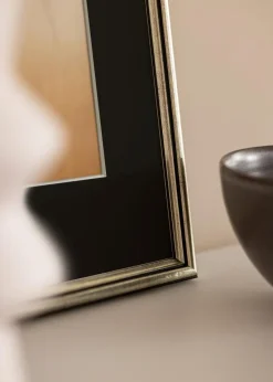 Ramme Horndal Sølv 35x50 cm - Passepartout Sort 11x17 inches