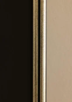 Ramme Horndal Sølv 15x20 cm - Passepartout Sort 10x15 cm