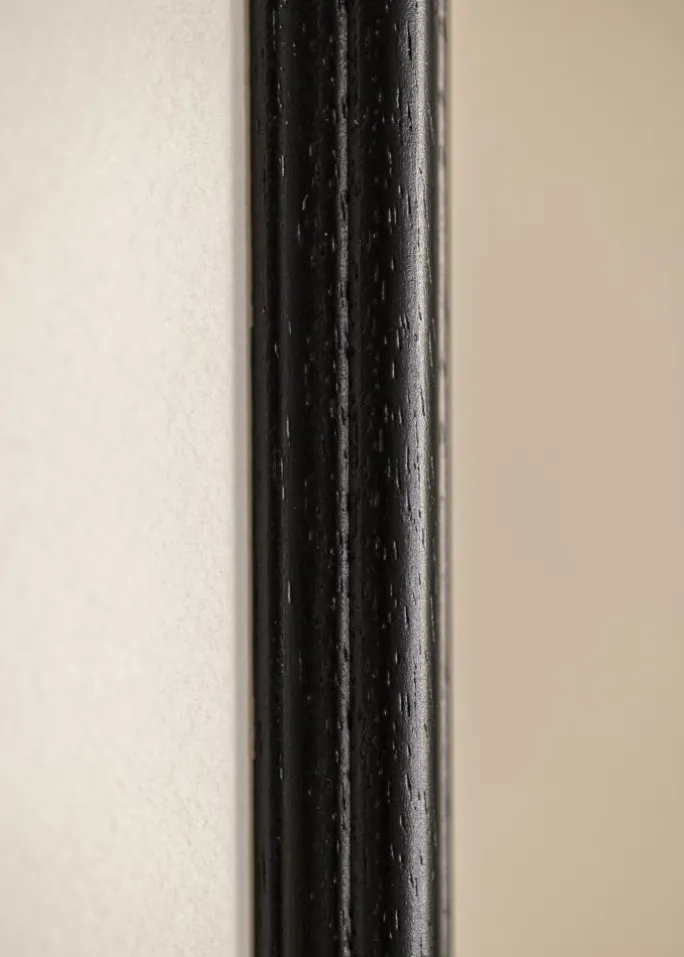 Ramme Horndal Sort 50x70 cm - Passepartout Hvid 42x59,4 cm (A2)