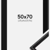 Ramme Horndal Sort 50x70 cm - Passepartout Sort 16x24 inches