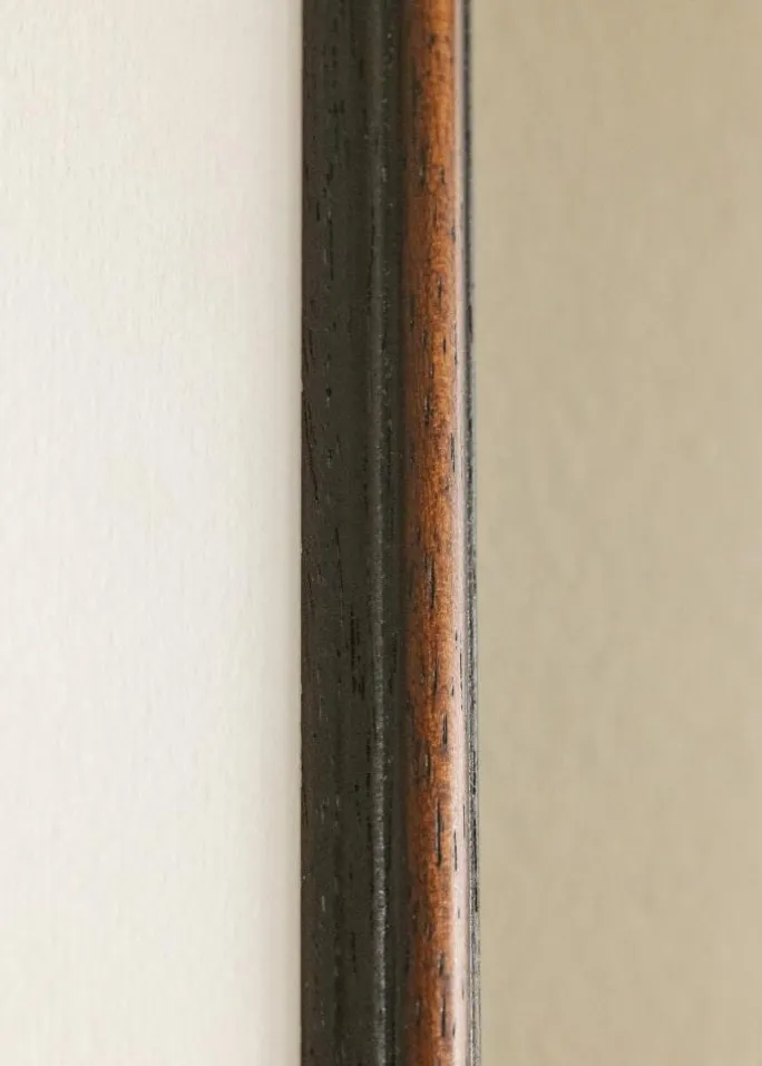 Ramme Horndal Valnød 20x25 cm - Passepartout Hvid 5x7 inches