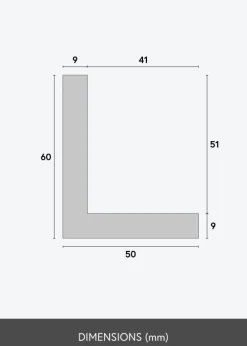 Ramme Horus Svæveramme Eg - Valgfri Størrelse (svæveramme)
