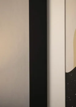 Ramme Härjedalen Sort - Valgfri Størrelse (Plexiglas)