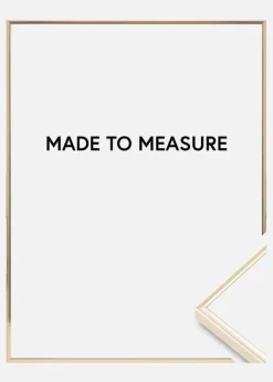 Ramme Ibiza Guld - Valgfri Størrelse (Plexiglas)