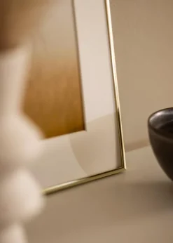 Ramme Ibiza Guld - Valgfri Størrelse (Plexiglas)