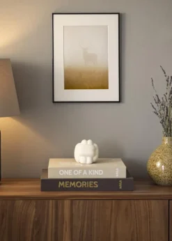 Ramme Ibiza Sort - Valgfri Størrelse (Plexiglas)