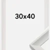 Ramme Öjaren Akrylglas Hvid 30x40 cm