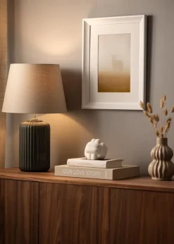 Ramme Öjaren Hvid - Valgfri Størrelse (Plexiglas)