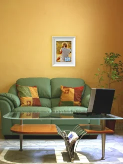 Ramme Öjaren Hvid 50x70 cm - Passepartout Hvid 42x59,4 cm (A2)