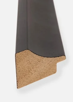 Ramme Öjaren Sort - Valgfri Størrelse (Plexiglas)