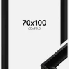 Ramme Öjaren Sort 70x100 cm - Passepartout Sort 61x91,5 cm