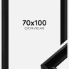 Ramme Öjaren Sort 70x100 cm - Passepartout Sort 24x36 inches