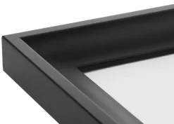 Ramme Öjaren Sort 40x60 cm - Passepartout Hvid 32,9x48,3 cm (A3+)