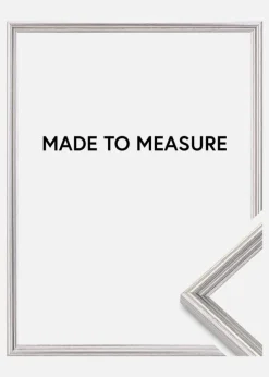 Ramme Jazz Sølv - Valgfri Størrelse (Plexiglas)