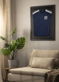 Ramme Jersey Box Akrylglas Sort 60x80 cm