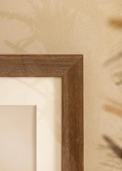 Ramme Juno Grå 60x80 cm - Passepartout Hvid 50x65 cm