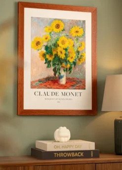 Ramme Juno Kirsebær 20x20 cm - Passepartout Hvid 4x4 inches