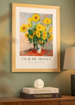 Ramme Juno Træ 60x80 cm - Passepartout Hvid 50x69 cm