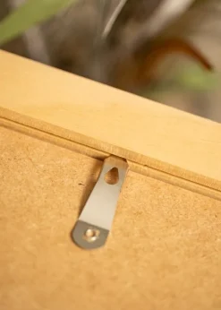 Ramme Juno Træ 50x70 cm - Passepartout Hvid 39x60 cm