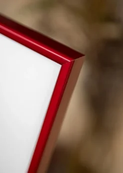 Ramme Karlholm Ildrød - Valgfri Størrelse (Plexiglas)