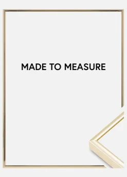 Ramme København Guld - Valgfri Størrelse (Plexiglas)