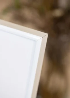 Ramme København Hvid - Valgfri Størrelse (Plexiglas)