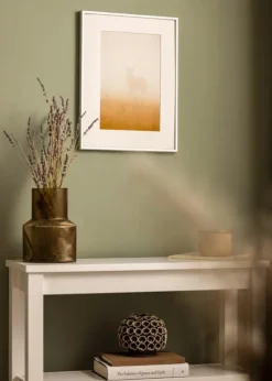 Ramme København Sølv - Valgfri Størrelse (Plexiglas)