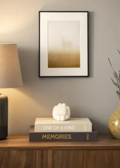 Ramme København Sort - Valgfri Størrelse (Plexiglas)