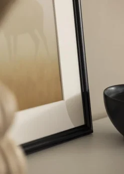 Ramme Line Sort - Valgfri Størrelse (Plexiglas)