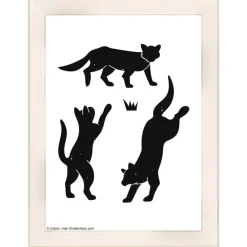 Ramme Liv Hvid 13x18 cm - Passepartout Hvid 9x13 cm